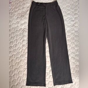 Briggs New York Women's Gray Straight Leg Pants